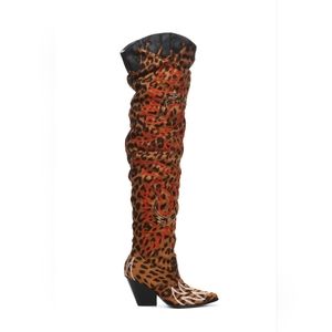 Kelsey21 cape robbin boot leopard color - BRAND NEW